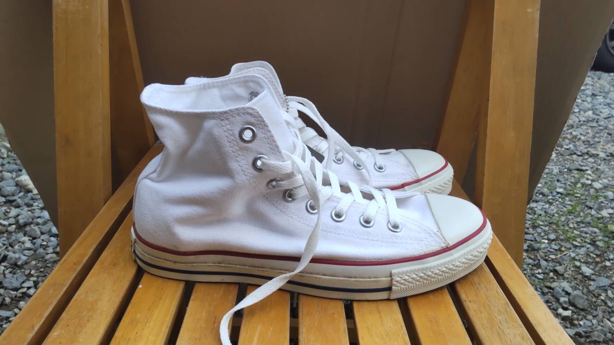 converse ALL★STAR　コンバース　オールスター　ホワイト　サイズ26㎝_画像3