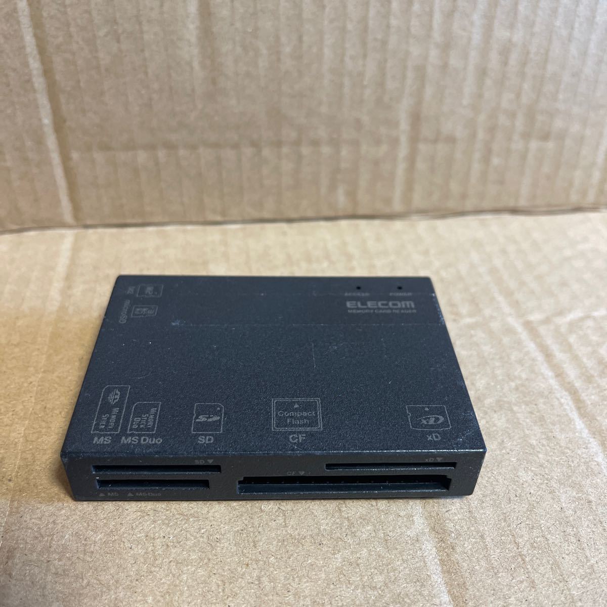 (2-24)ELECOM( Elecom )] USB бустер соответствует память карта Lee daMR-A005BK черный 