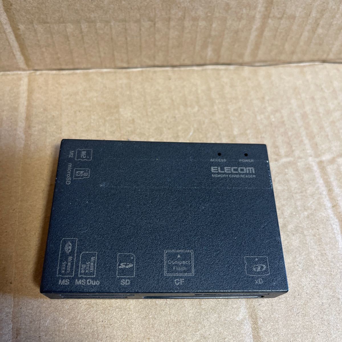 (2-24)ELECOM( Elecom )] USB бустер соответствует память карта Lee daMR-A005BK черный 