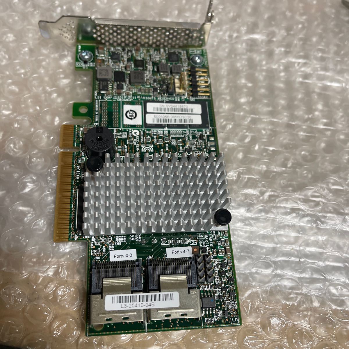 (E14)LSI MegaRAID SAS NEC N8103-149 RAID PCIe ロープロファイルの画像2