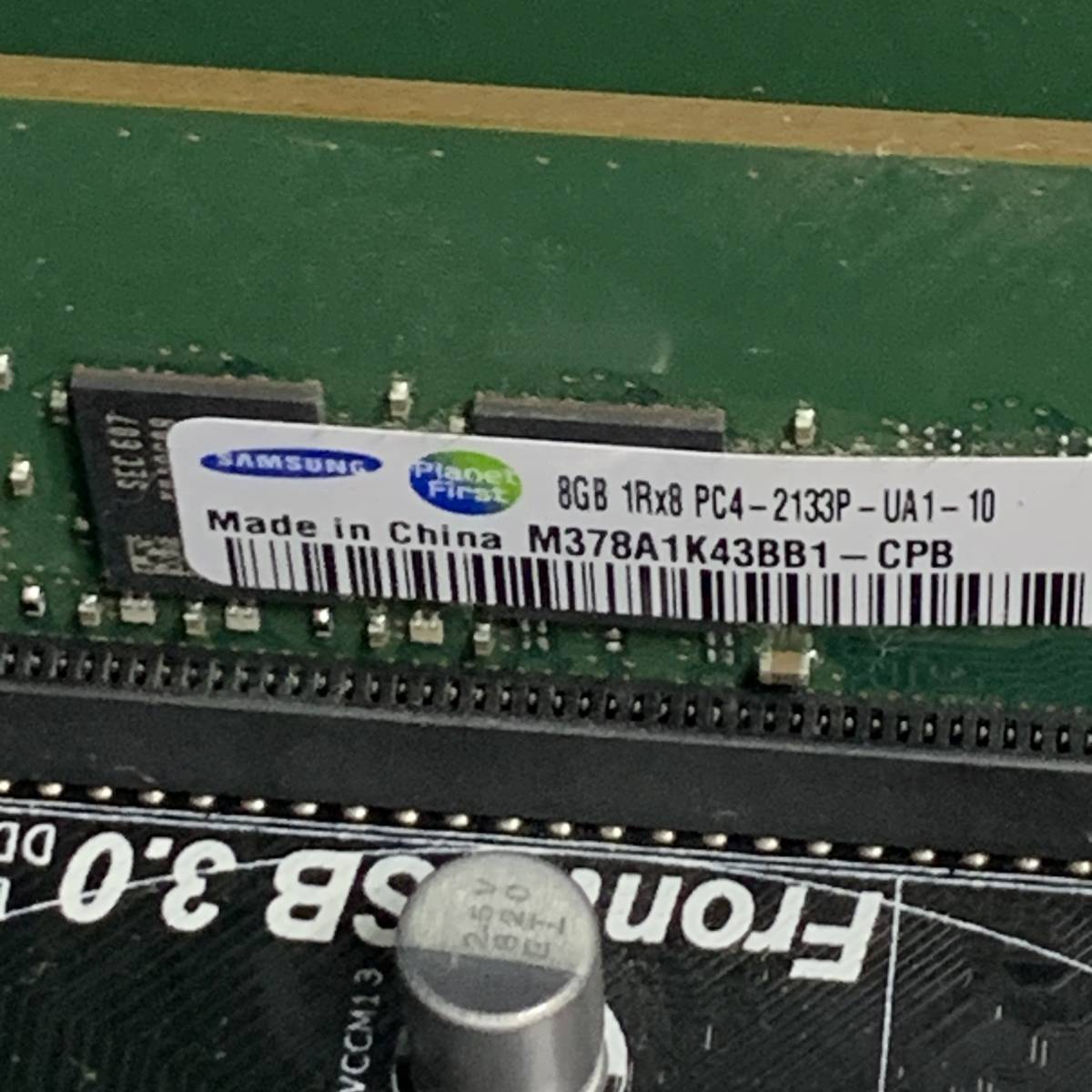 [ б/у ]ASRock H110M-ITX i7-6700 8GB память 2 листов panel *Win7Pro Pro канал ключ / LGA1151 Mini-ITX