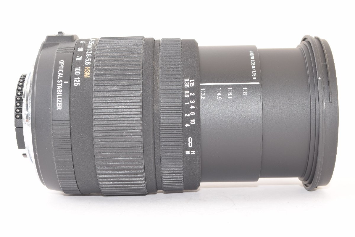 ★美品★ SIGMA シグマ 18-125mm F3.8-5.6 DC OS HSM for Nikon 2311030