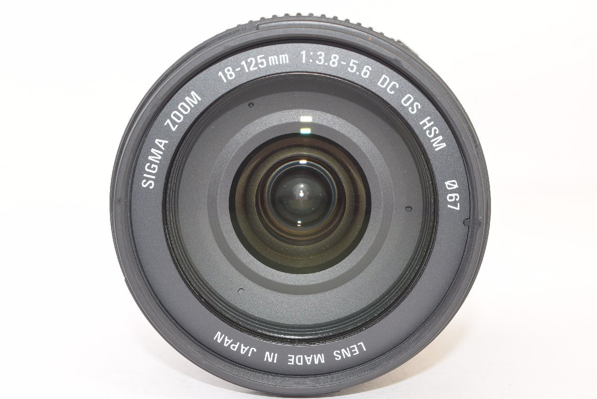 ★美品★ SIGMA シグマ 18-125mm F3.8-5.6 DC OS HSM for Nikon 2311030