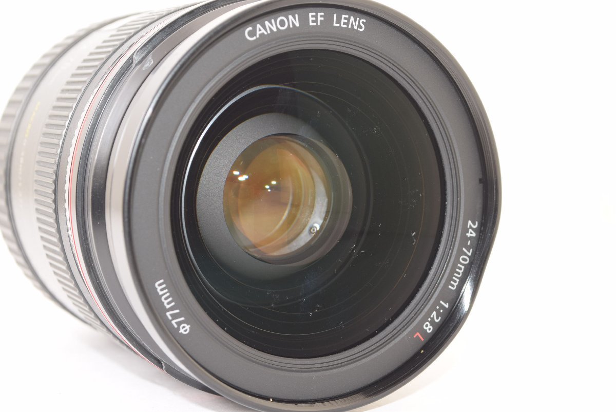 ★ジャンク品★ Canon キャノン EF 24-70mm F2.8L USM J2311033_画像6