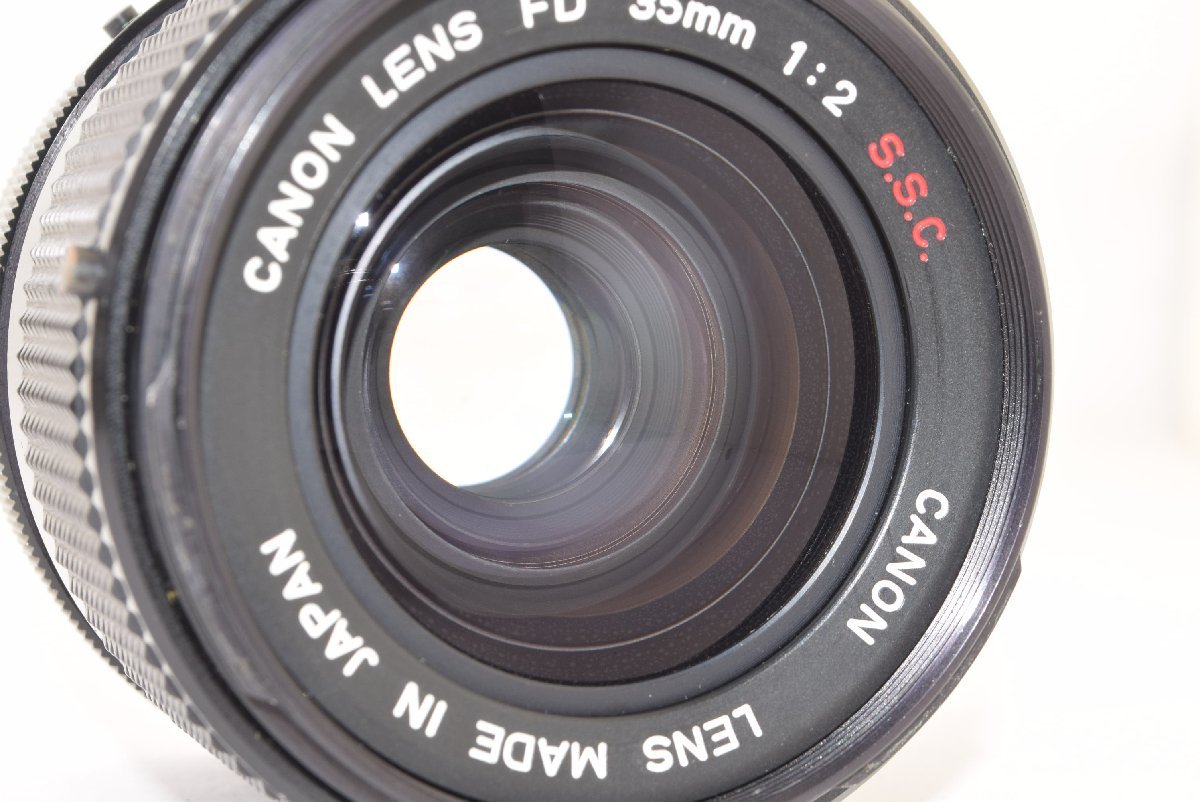 ★美品★ Canon キャノン FD 35mm F2 S.S.C. 2311104の画像6