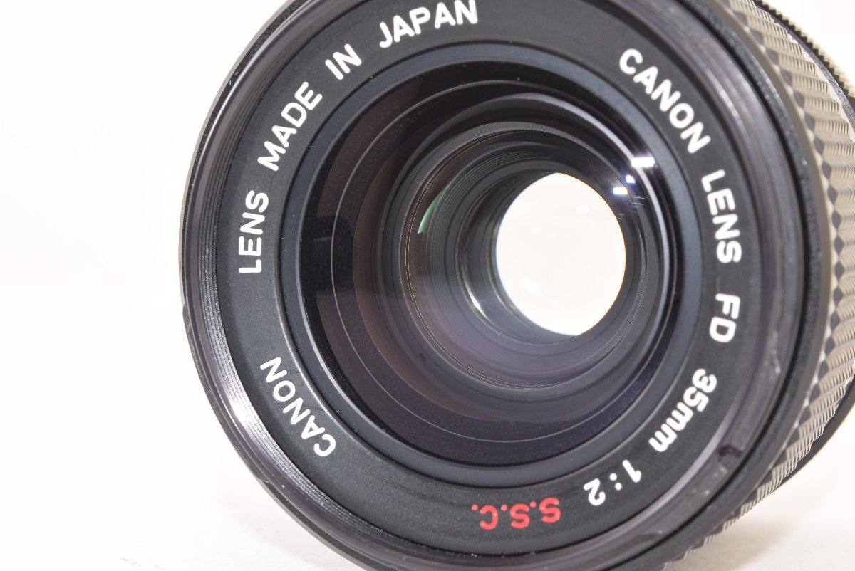 ★美品★ Canon キャノン FD 35mm F2 S.S.C. 2311104の画像8