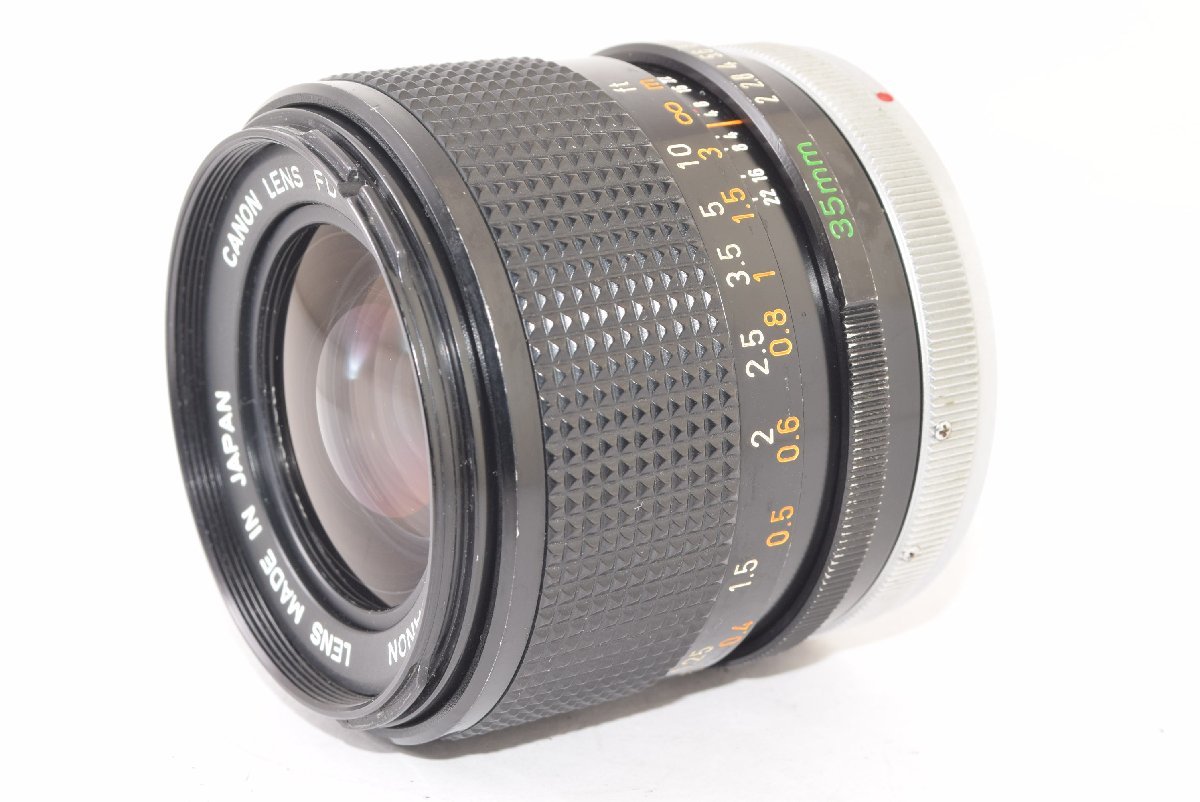 ★美品★ Canon キャノン FD 35mm F2 S.S.C. 2311104の画像2