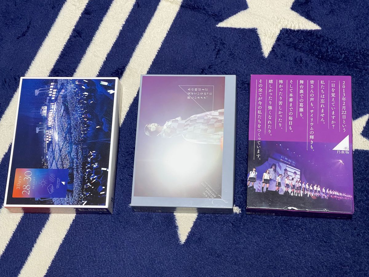 乃木坂461st.2nd.4rd Barth Day Live DVD