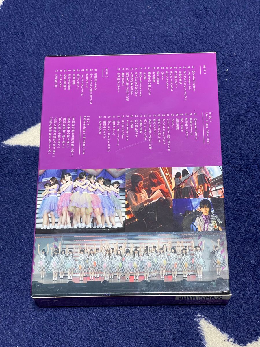 乃木坂461st.2nd.4rd Barth Day Live DVD