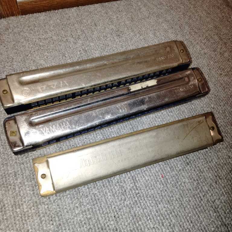  harmonica 3 point . summarize YAMAHA SSNO.220× 2 ps Tombo harmonica 1 pcs 1A-3-1110-IWA-10