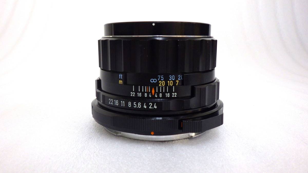 ASAHI PENTAX Super Multi Coated TAKUMAR 6x7 105mm F2.4 ペンタックス SMC タクマー ペンタックス67用 中判カメラ レンズ_画像6