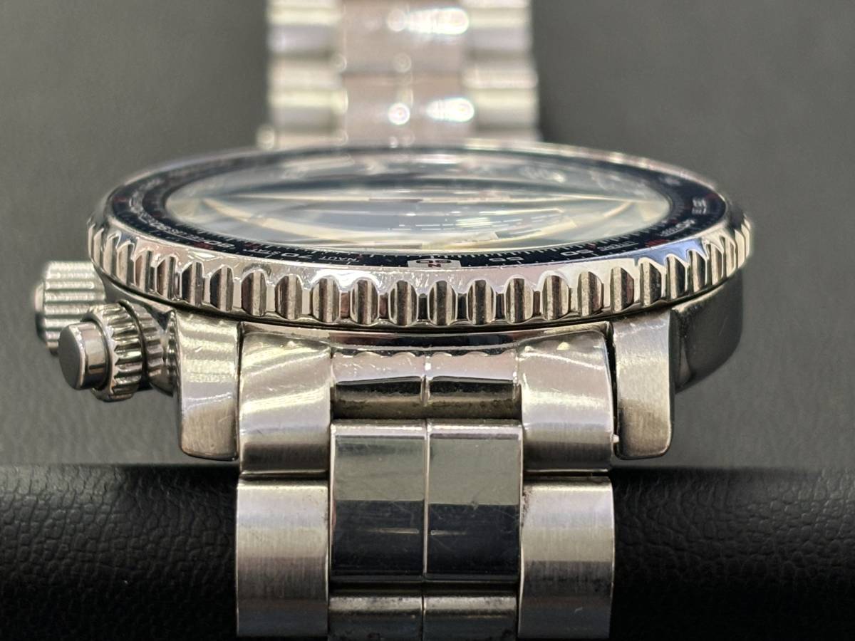 【4811】SEIKO パイロットクロノグラフ 7T62-0EB0 腕時計 稼働品_画像7