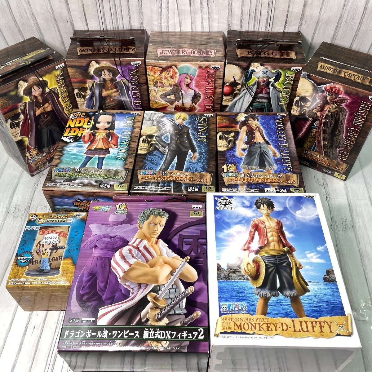 m002L D4(100) ONE PIECE ワンピース フィギュア 開封済み 11点セット