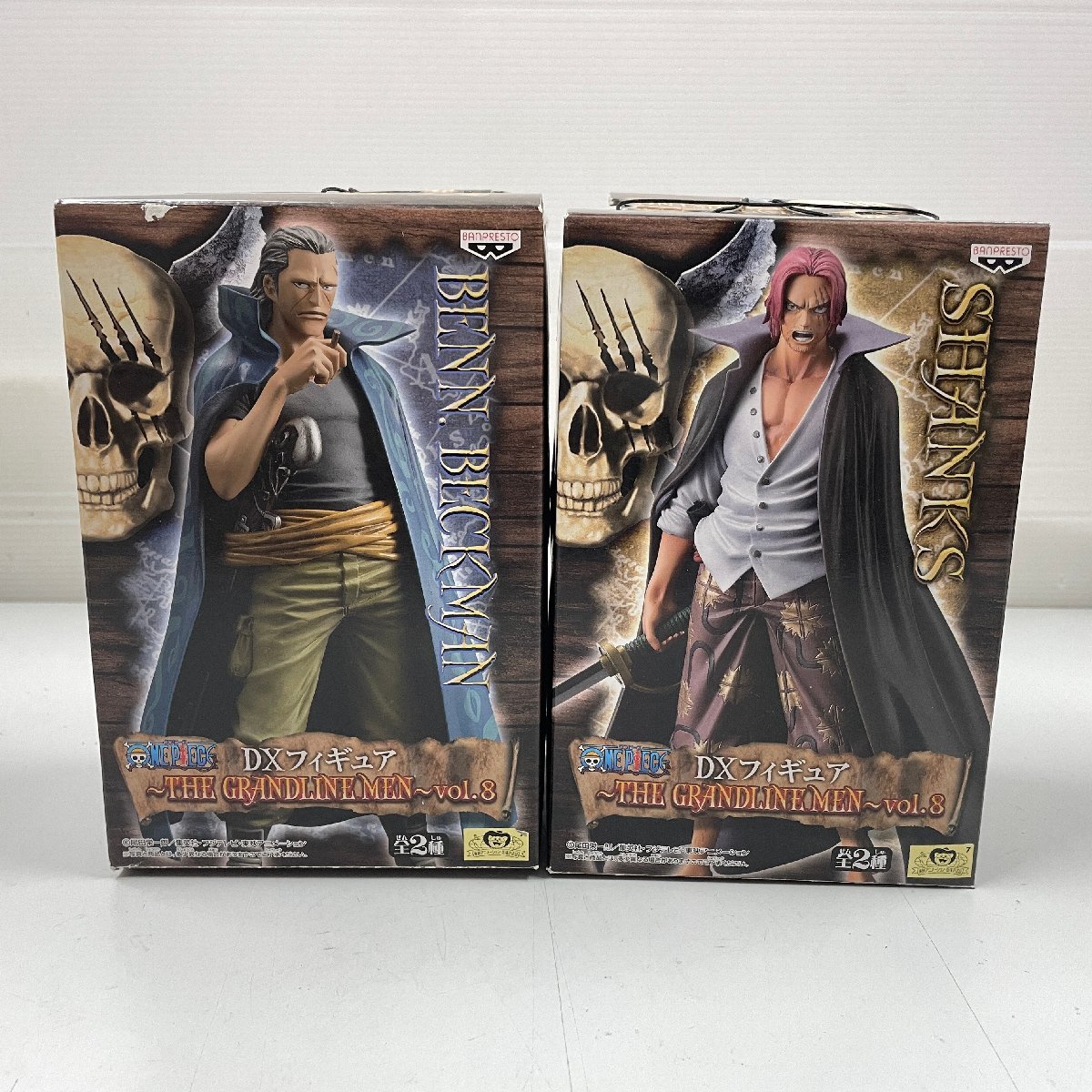 m002L A4(80) 8 バンプレスト ONE PIECE ワンピース DX フィギュア THE GRANDLINE MEN vol.8 全2種 シャンクス ベンベックマン_画像8