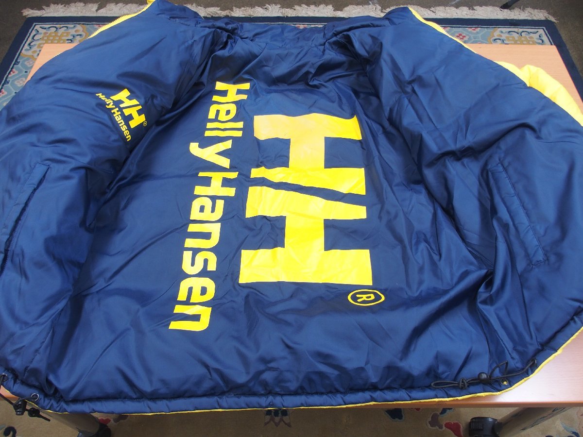 s001 Z15 ヘリーハンセン Helly Hansen リバーシブル ダウンジャケット ラージサイズ 中古品_画像6