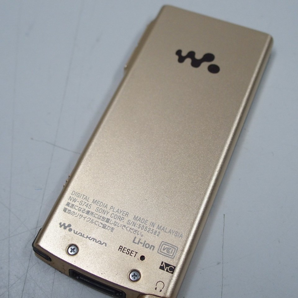 m002 H5 ソニー ウォークマン Sシリーズ NW-S745 16GB 本体のみ 動作品 SONY WALKMAN_画像4