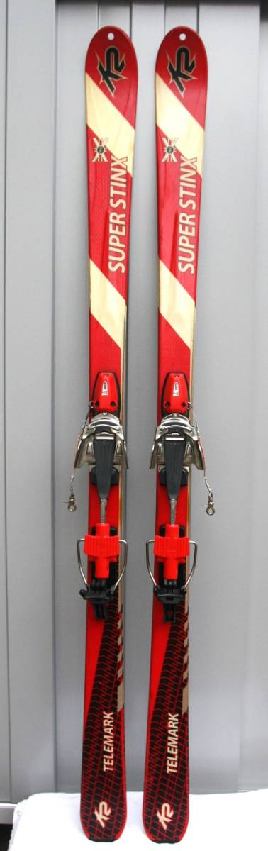 ● ケーツー K2 テレマークスキー SUPER STINX 167cm ビンディング 7Tｍ スキー アウトドア