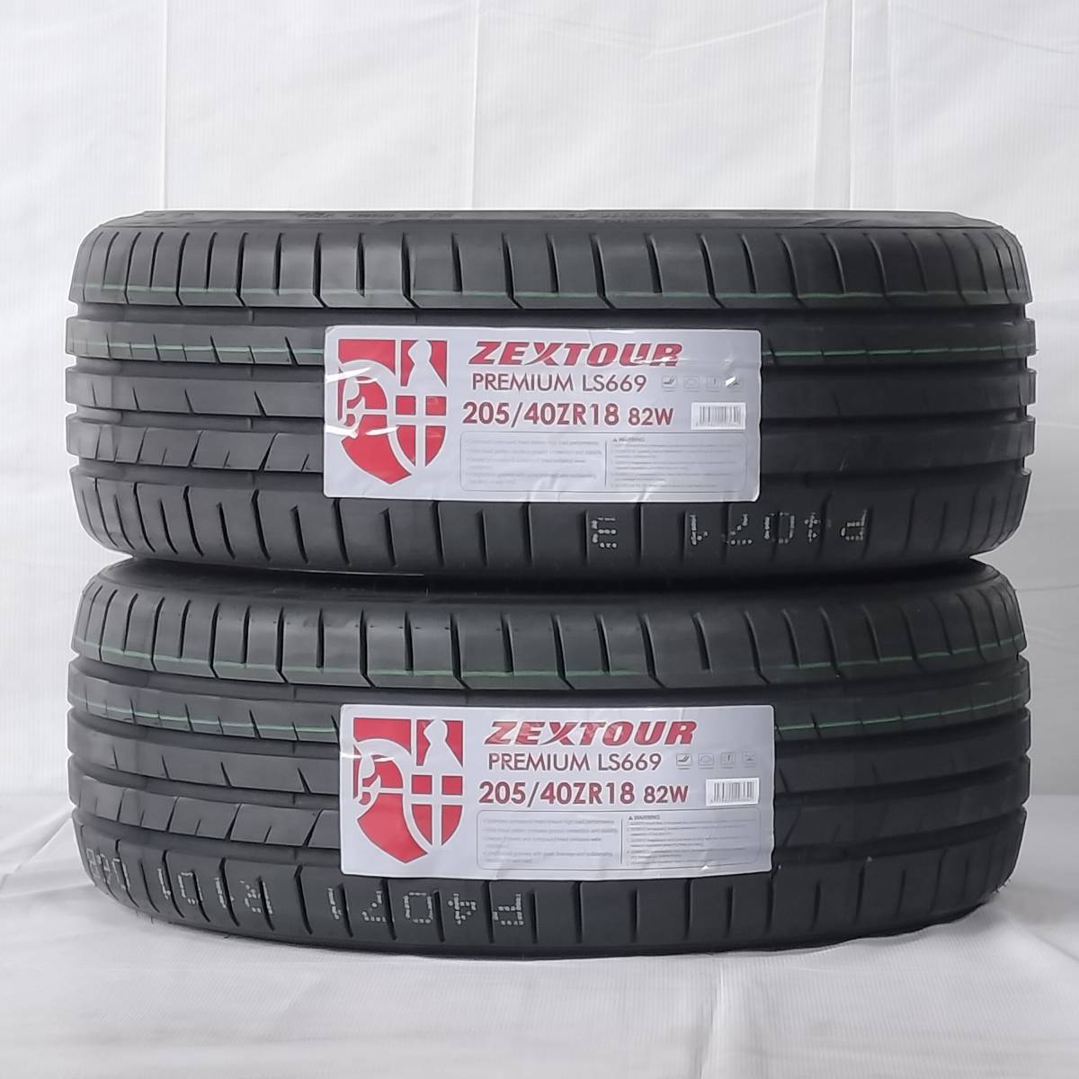 205/40R18 82W ZEXTOUR PREMIUM LS669 23年製 2本送料税込 \13,600より 1_画像1