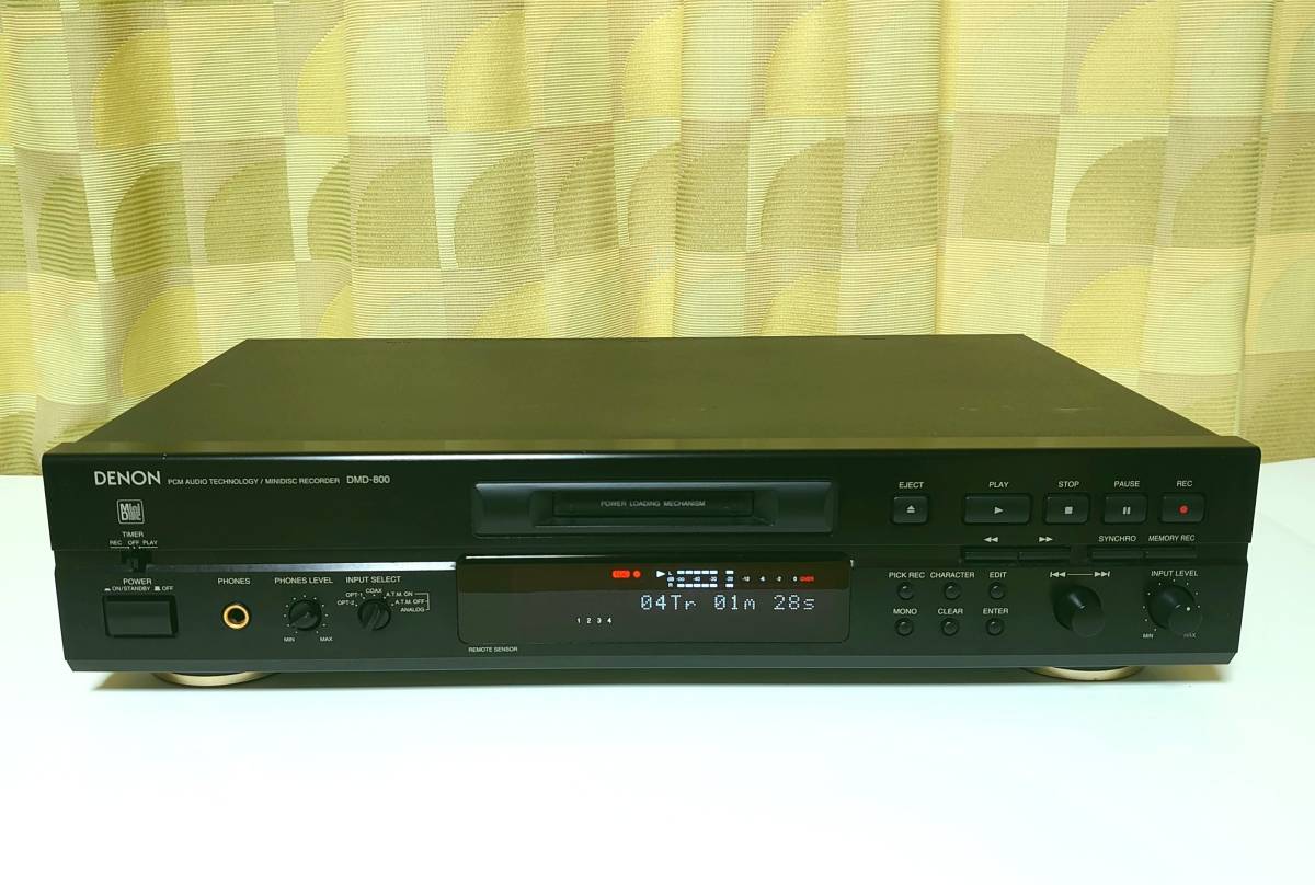 DENON DMD-800 MD レコーダー 完動品・動作保証_画像1