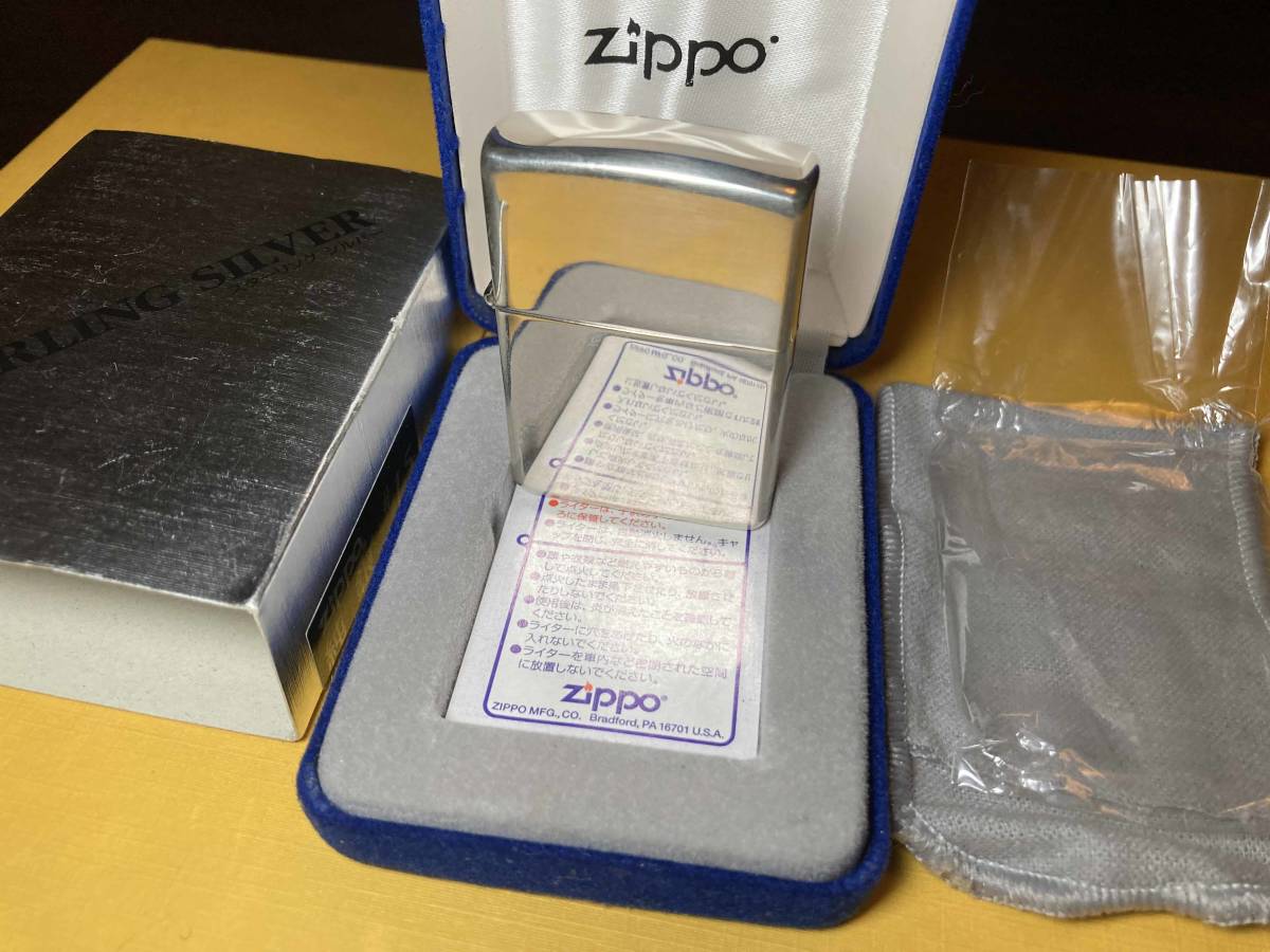 Zippo 2005年 STERLING SIVER スターリングシルバー 銀_画像1