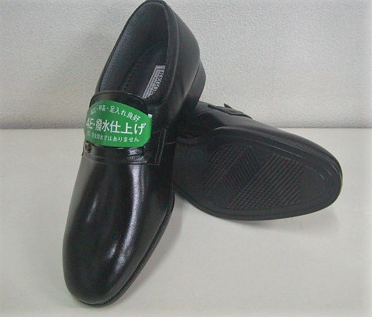 ★日本製　紳士靴★NO.750 黒 ビジネスにタウン用に★雨降りも安心な撥水加工（完全防水ではありません）24cm_画像3
