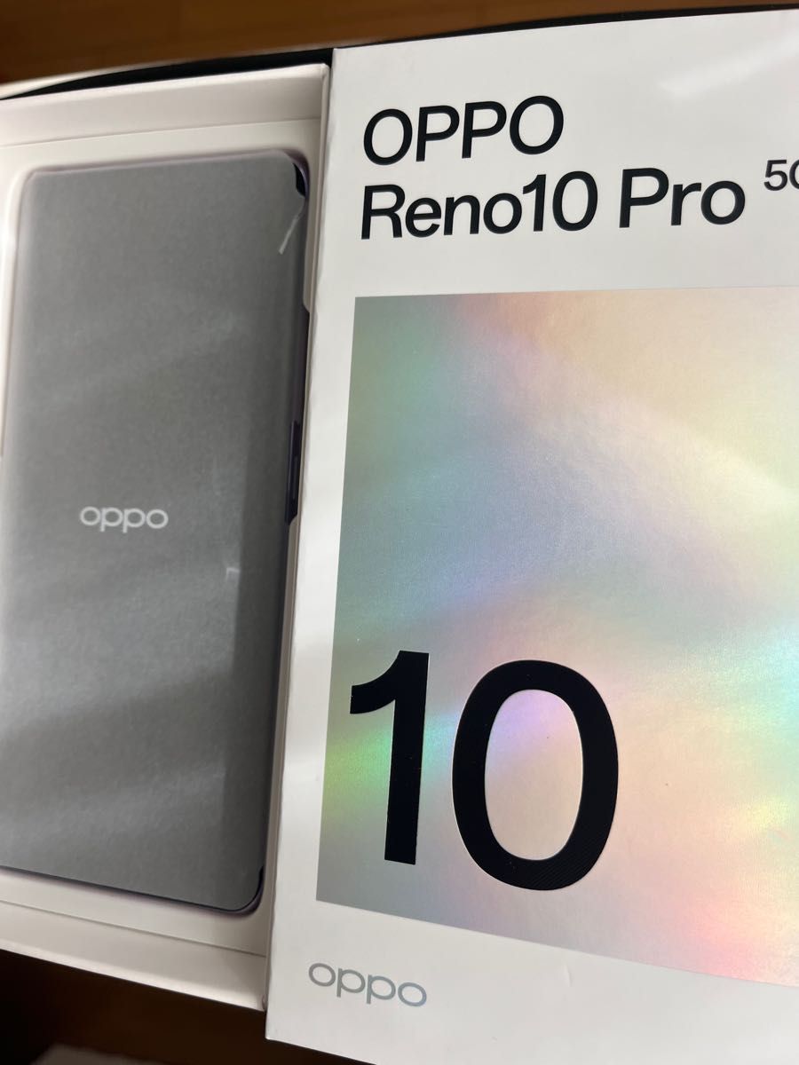 未使用 OPPO Reno10 Pro 5G A302OP グロッシーパープル SIMフリー 256G