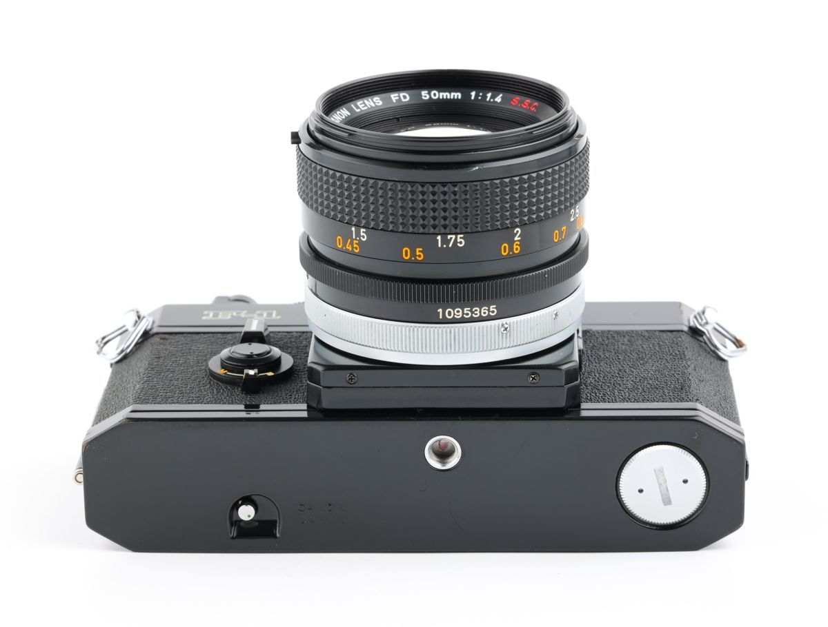 03384cmrk Canon F-1 + FD 50mm F1.4 S.S.C. MF一眼レフカメラ 標準レンズ FDマウント_画像6