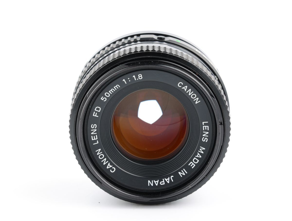 03385cmrk Canon AE-1P PROGRAM + New FD 50mm F1.8 MF一眼レフ フイルムカメラ 標準レンズ_画像9