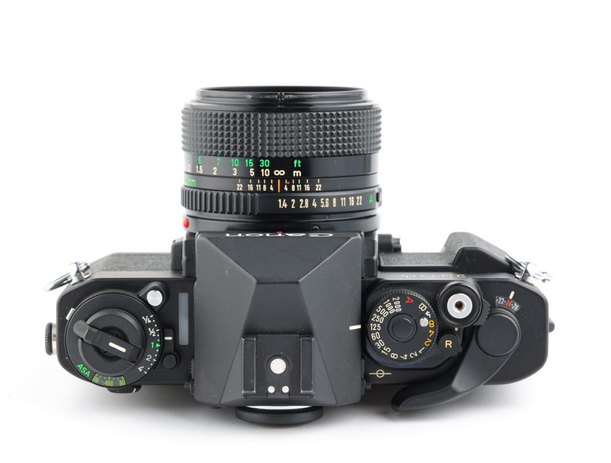 03387cmrk Canon New F-1 + New FD 50mm F1.4 MF一眼レフカメラ フイルムカメラ 標準レンズ_画像5