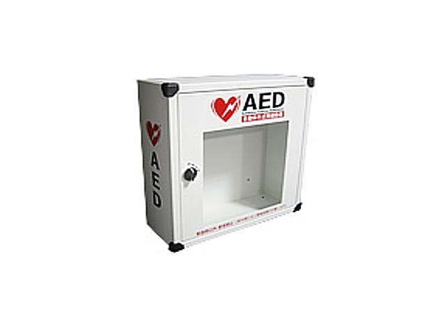 未使用☆コクヨ製 汎用 AED 収納ケース 型番AED-10SAWN　W450mm×D175mm×H450mm★9875_画像1