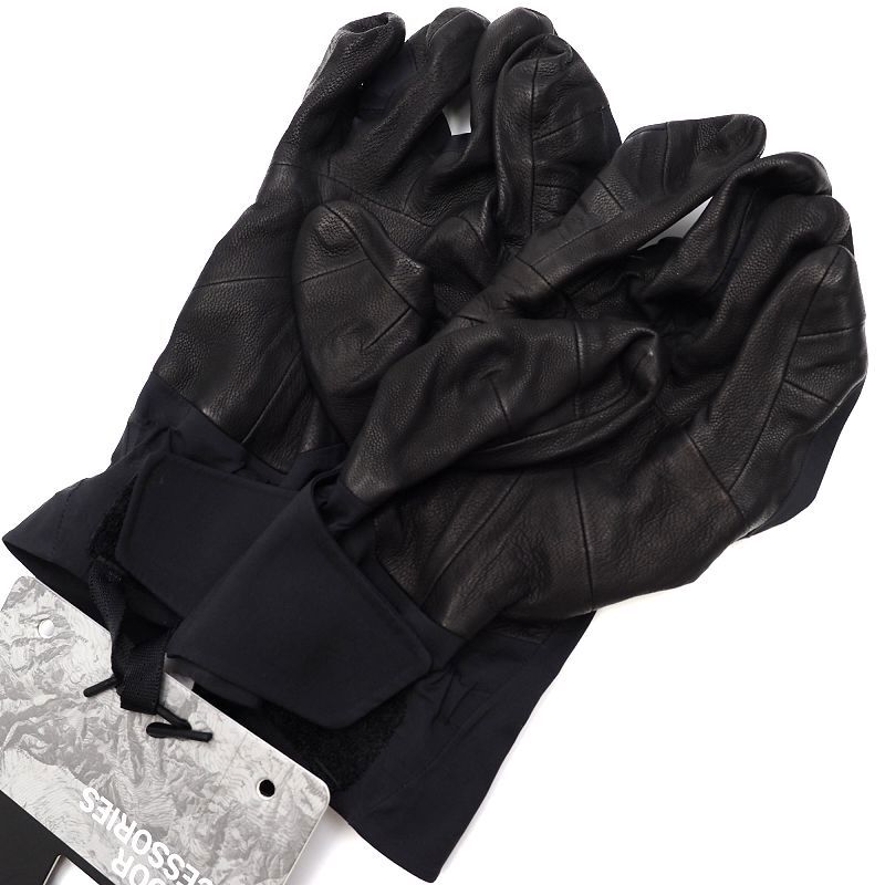 K0469S новый товар THE NORTH FACE/ Gore-Tex ракушка перчатка [ размер :L] черный MT SHORT SHELL GLOVE GORE-TEX кожа North Face 