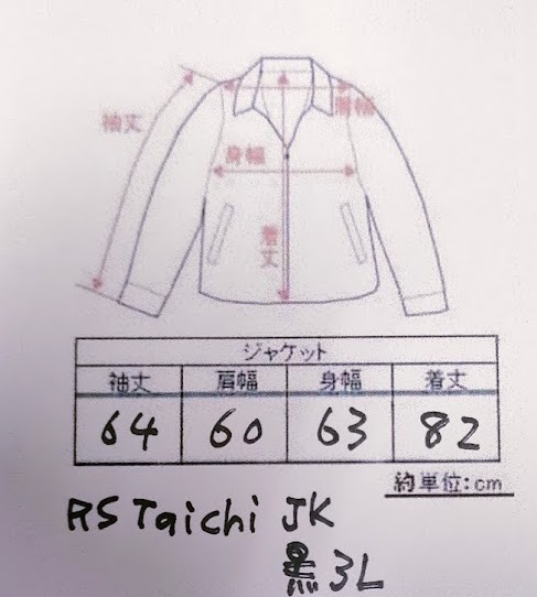 RS Taichi 防水防風 ウィンター ライディングジャケット 3L 黒　RSタイチ_画像2