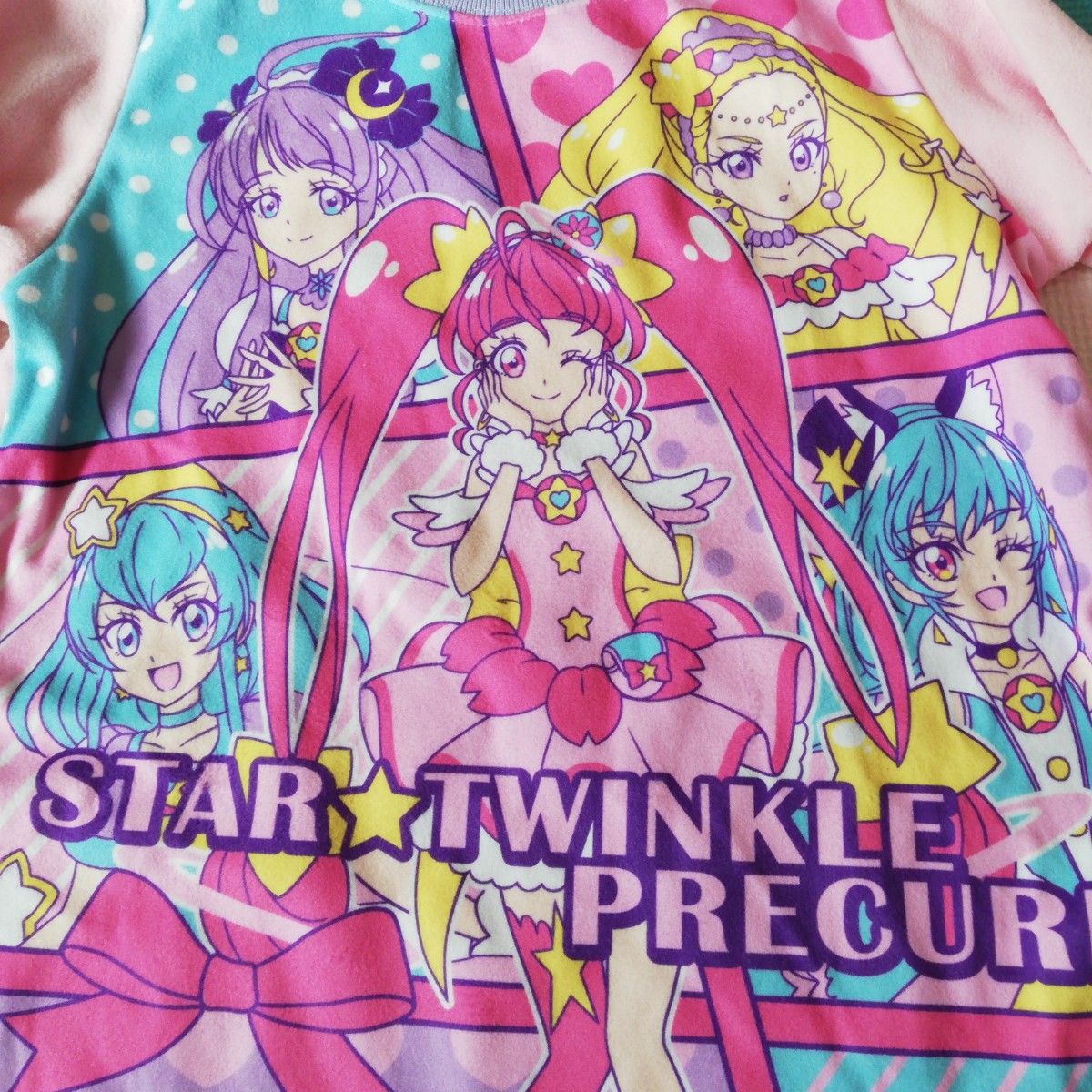 スタートゥインクルプリキュア　パジャマ　サイズ120　おまけ付き　新品・タグ付き