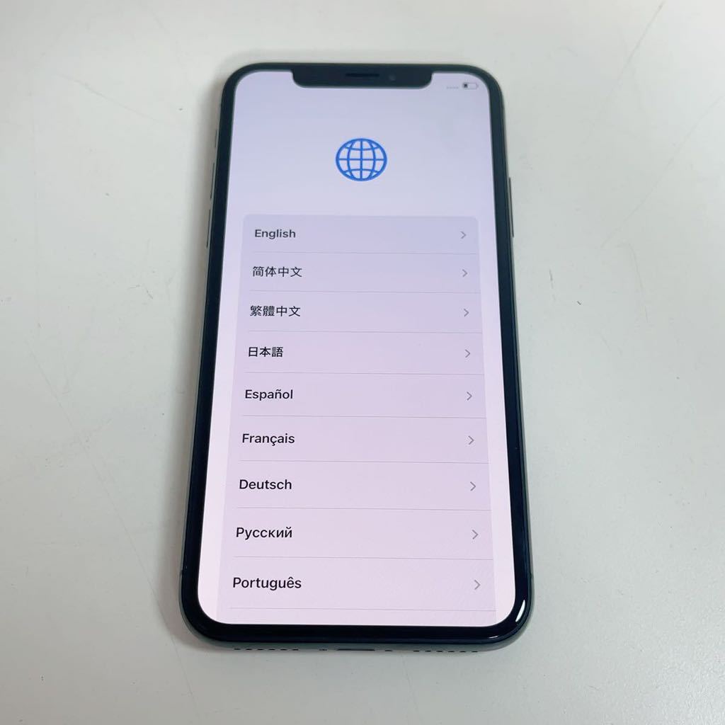 Apple アップル iPhone X キャリア ドコモ 判定 ○ SIMロック有り 初期化済 IK_画像2