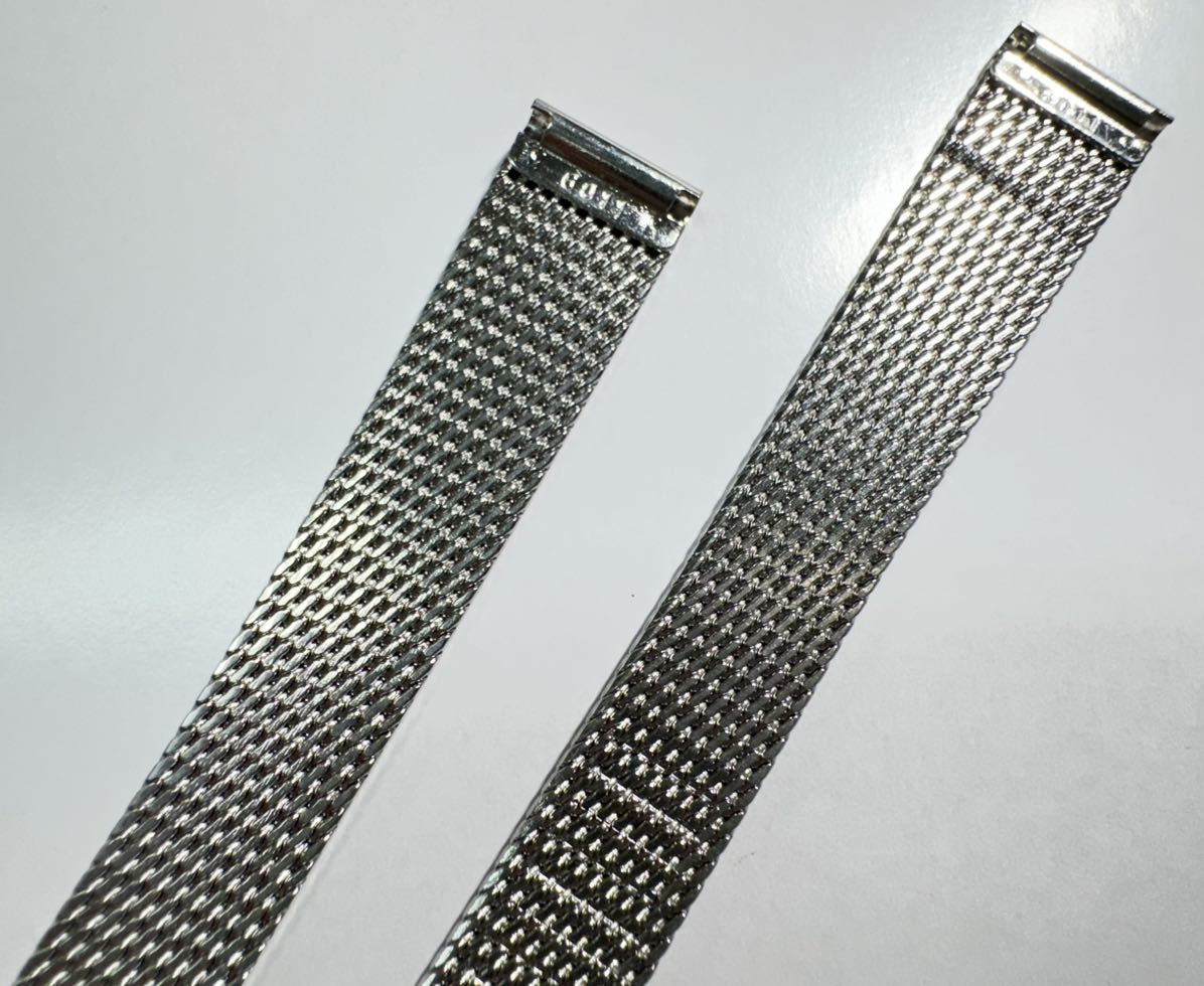 オメガ ステンレスベルト 6011 ラグ幅12mm用 レディース OMEGA stainless steel bracelet メッシュベルト　mesh 23-1_画像9