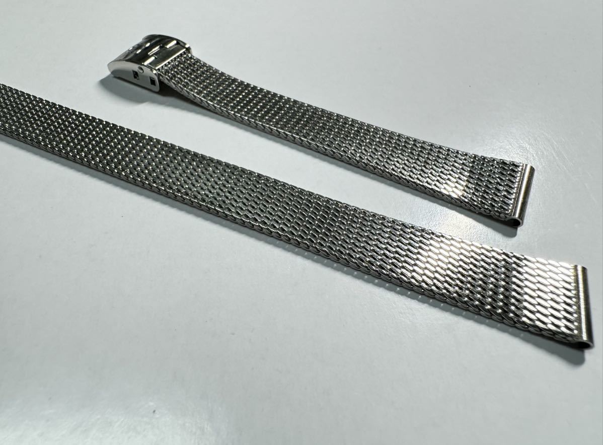 オメガ ステンレスベルト 6011 ラグ幅12mm用 レディース OMEGA stainless steel bracelet メッシュベルト　mesh 23-1_画像6