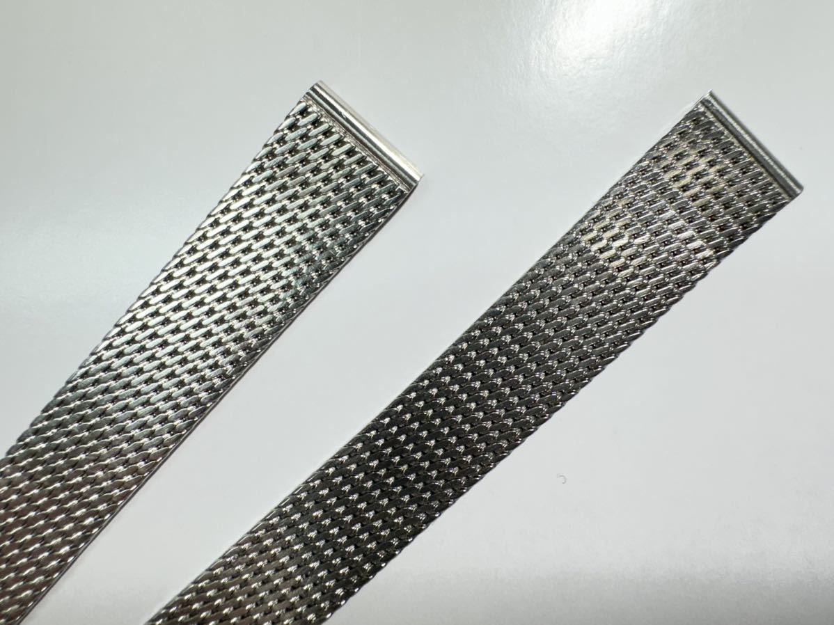 オメガ ステンレスベルト 6011 ラグ幅12mm用 レディース OMEGA stainless steel bracelet メッシュベルト　mesh 23-1_画像3