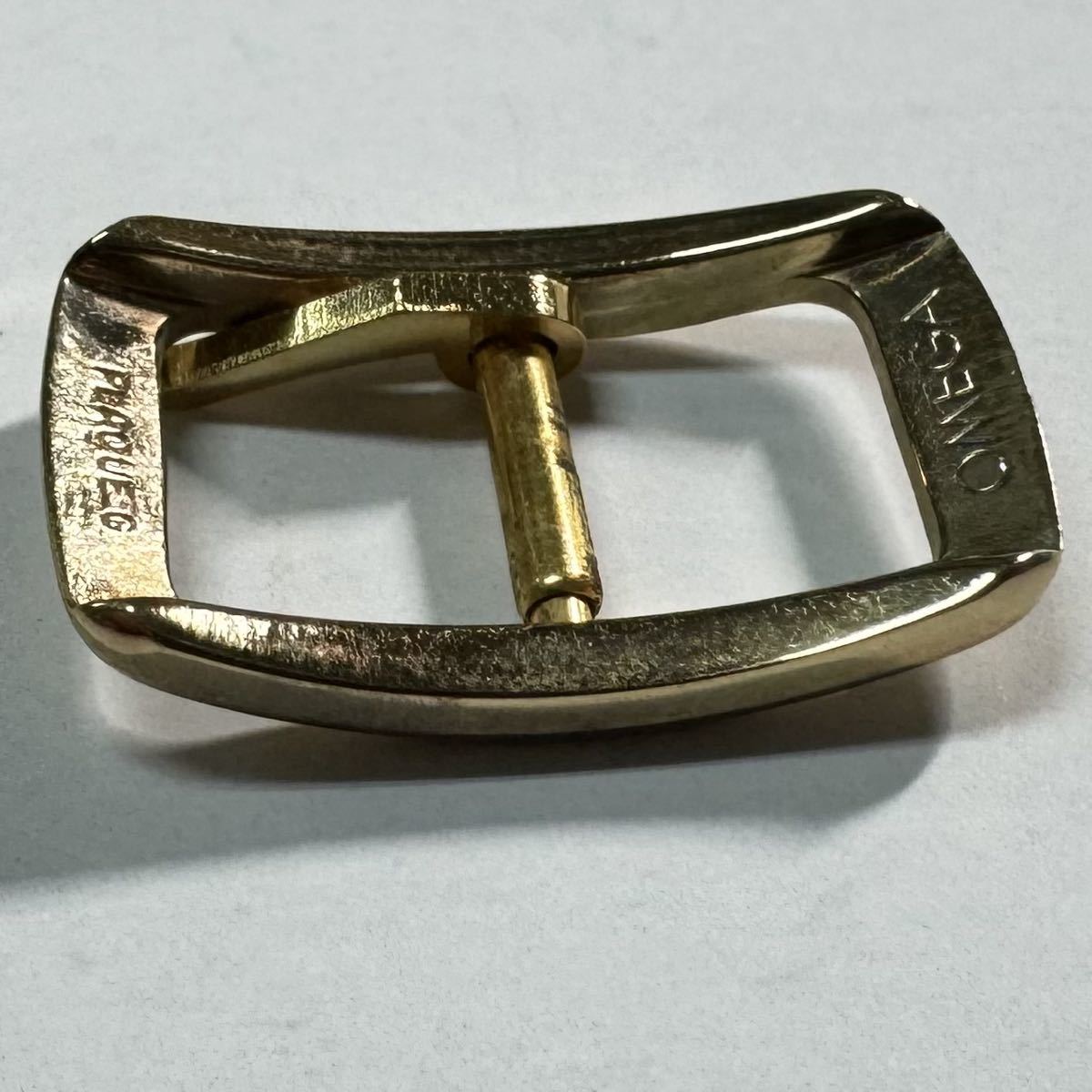 オメガ 10mm幅用 尾錠 OMEGA レディース用 ゴールド　金色　ハシゴ　buckle 92-1_画像10