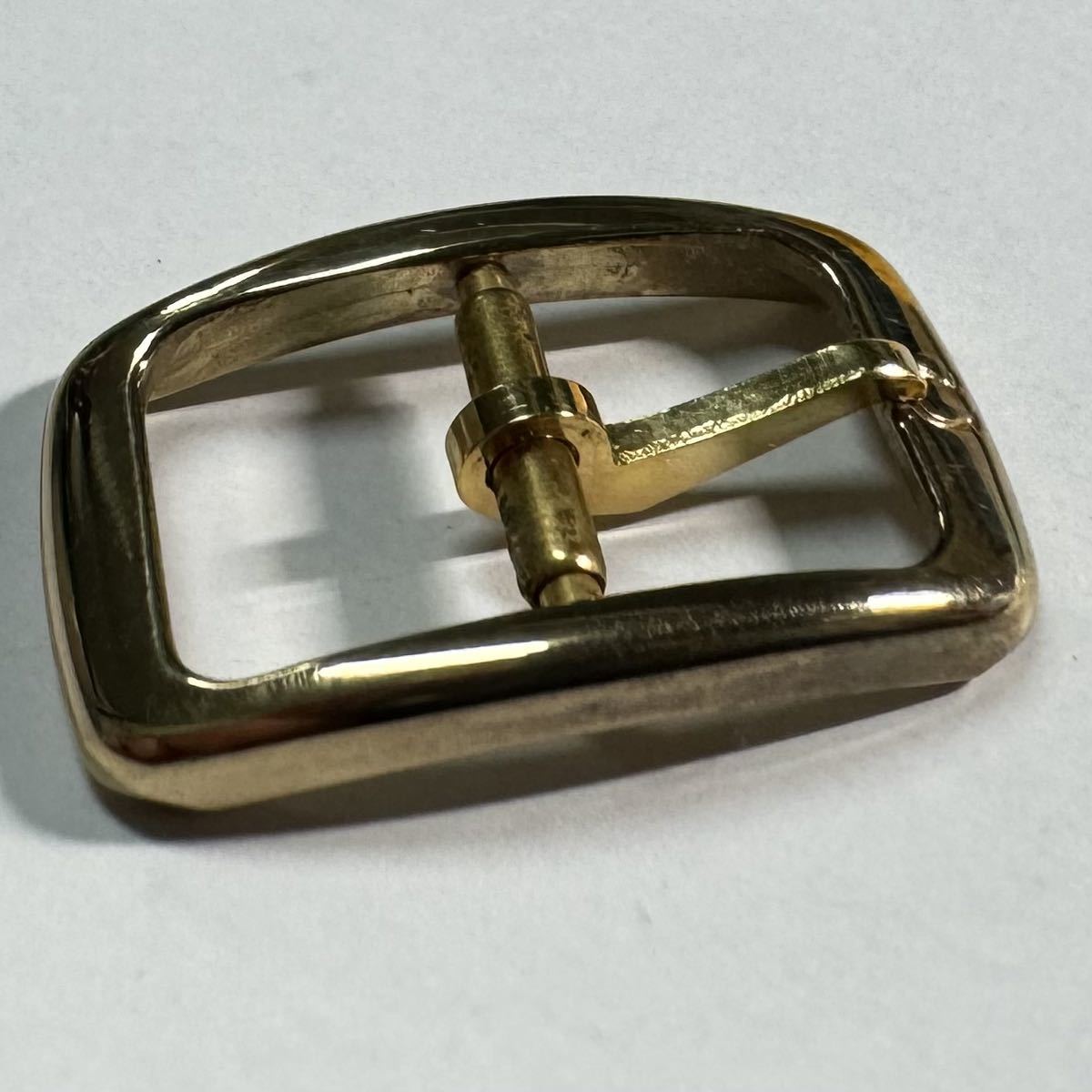 オメガ 10mm幅用 尾錠 OMEGA レディース用 ゴールド　金色　ハシゴ　buckle 92-1_画像5