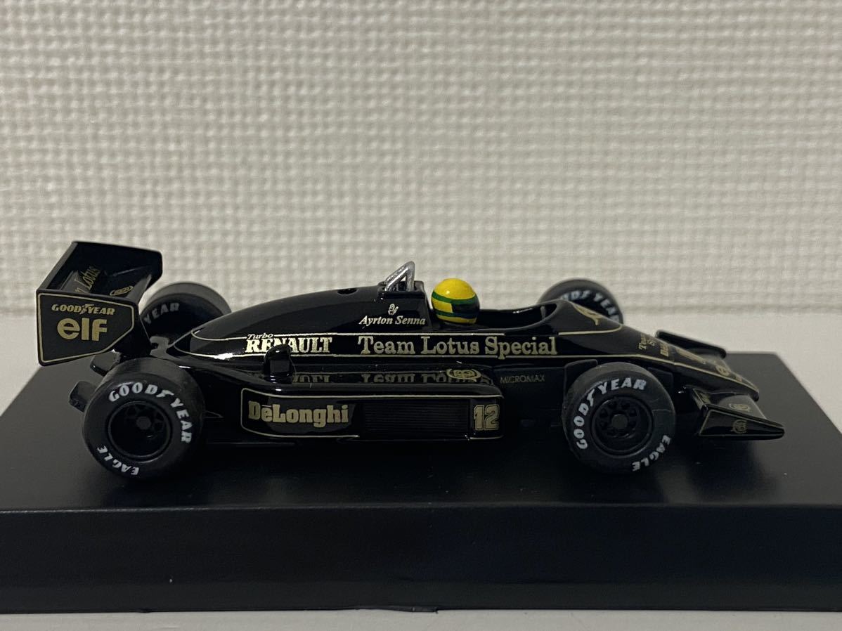 京商 1/64 1986 チームロータス 98T ルノー #12 アイルトンセナ TeamLotus Renault Ayrton Senna da Silva F1 KYOSHOの画像4