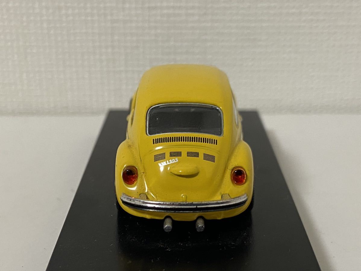 京商 1/64 フォルクスワーゲン ビートル 1303 イエロー KYOSHO VOLKSWAGEN BEETLE カスタム品の画像4