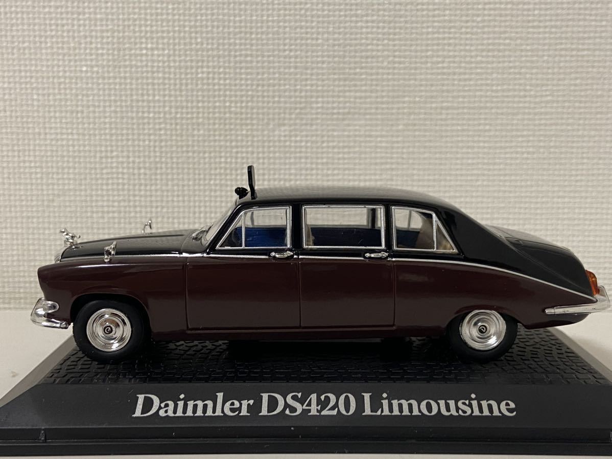 ノレブ 1/43 ダイムラー DS420 リムジン ブラック イギリス皇室専用車両 NOREV Atlas JAGAUR Dimler Limousine_画像2