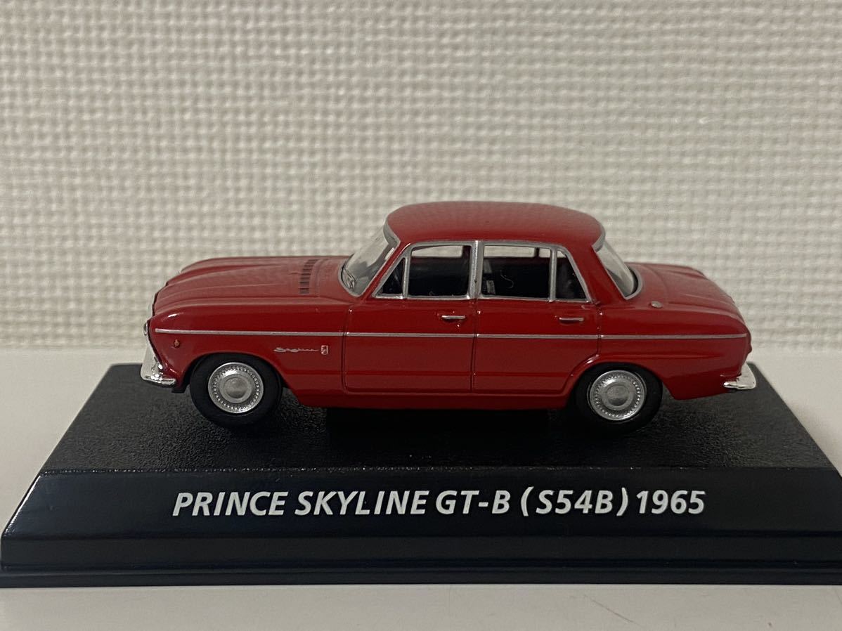  Konami 1/64 Nissan Prince Skyline GT-B S54B 1965 red KONAMI NISSAN PRINCE SKYLINE ②
