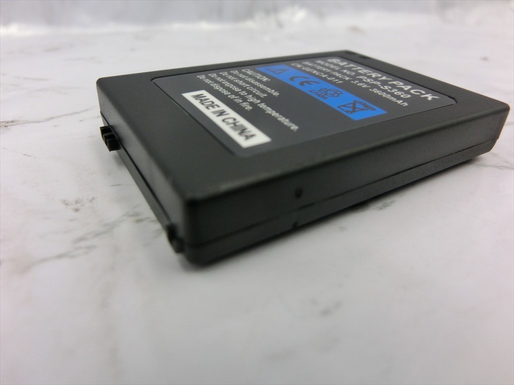 【IJ16-29】【送料無料】PSP3000 大容量バッテリー 3600mAh/電池/周辺機器/非純正 汎用品/ジャンク扱い_画像4