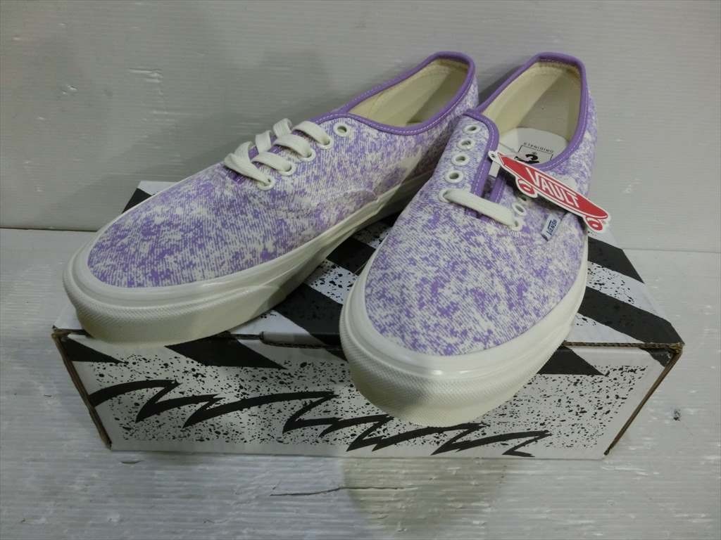 【KM07-30】【80サイズ】▲未使用/VANS バンズ/OG オーセンティック LX/VAULT USA企画/メンズ スニーカー/28.5cm/靴_画像1