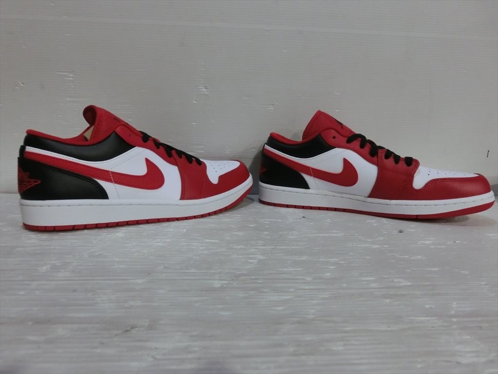 【KM07-39】【80サイズ】▲未使用/NIKE ナイキ/エアジョーダン1 LOW/553558-163/スニーカー/28cm/メンズシューズ/靴_画像4