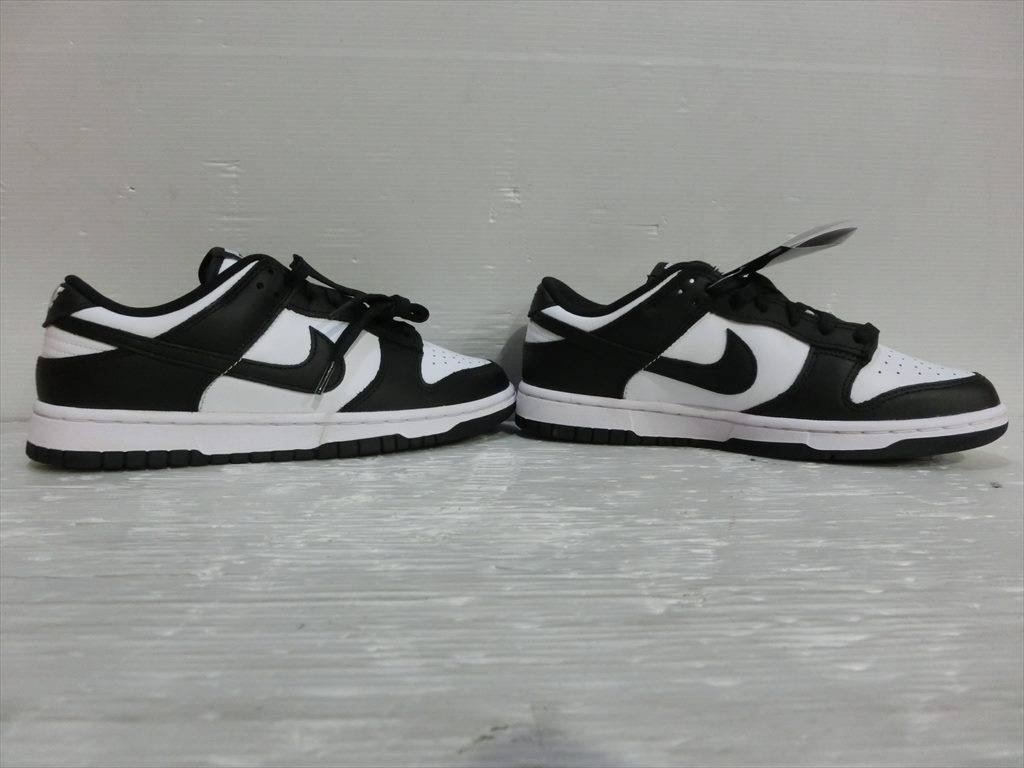 【KM07-46】【80サイズ】▲未使用/NIKE ナイキ/ダンク LOW レトロ 白黒/25.5cm/スニーカー/メンズシューズ/靴_画像4