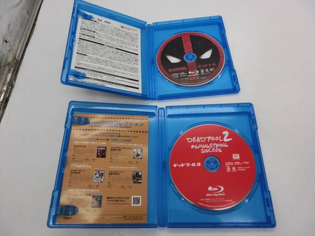 【OS-117】【送料無料】Blu-ray デッドプール 2本セット/R-15/ハチャメチャな無責任ヒーロー/マーベル/洋画_画像3