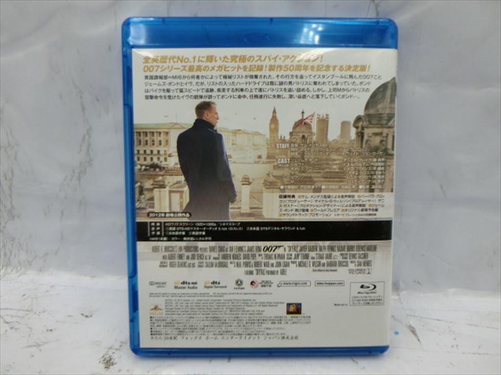 MD【V07-068】【送料無料】007スカイフォール SKYFALL/ダニエル・クレイグ 他/吹き替えあり/洋画/Blu-ray_画像3