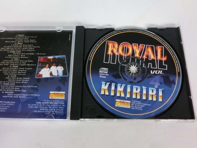 MC【SN-164】【送料無料】royal kikiriri vol 4 jayeux noel et bonne annee 2004 !/フラ Hula ボッサ Bossa 他_画像2